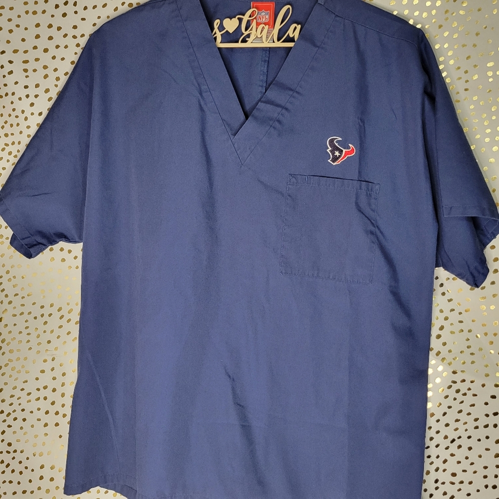 {3/$20} NFL Houston Texans Scrub Top- Large
